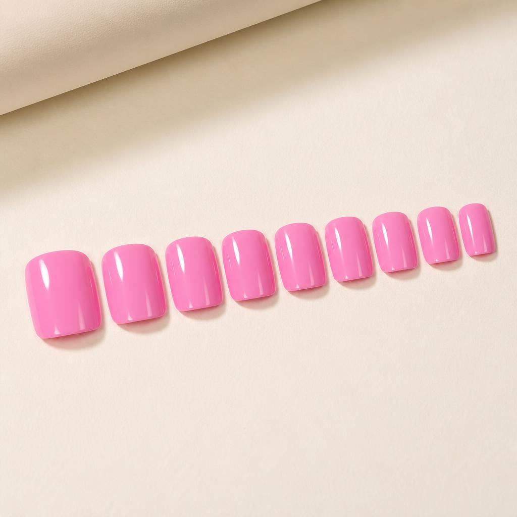 Bubblegum Square Press-Ons
